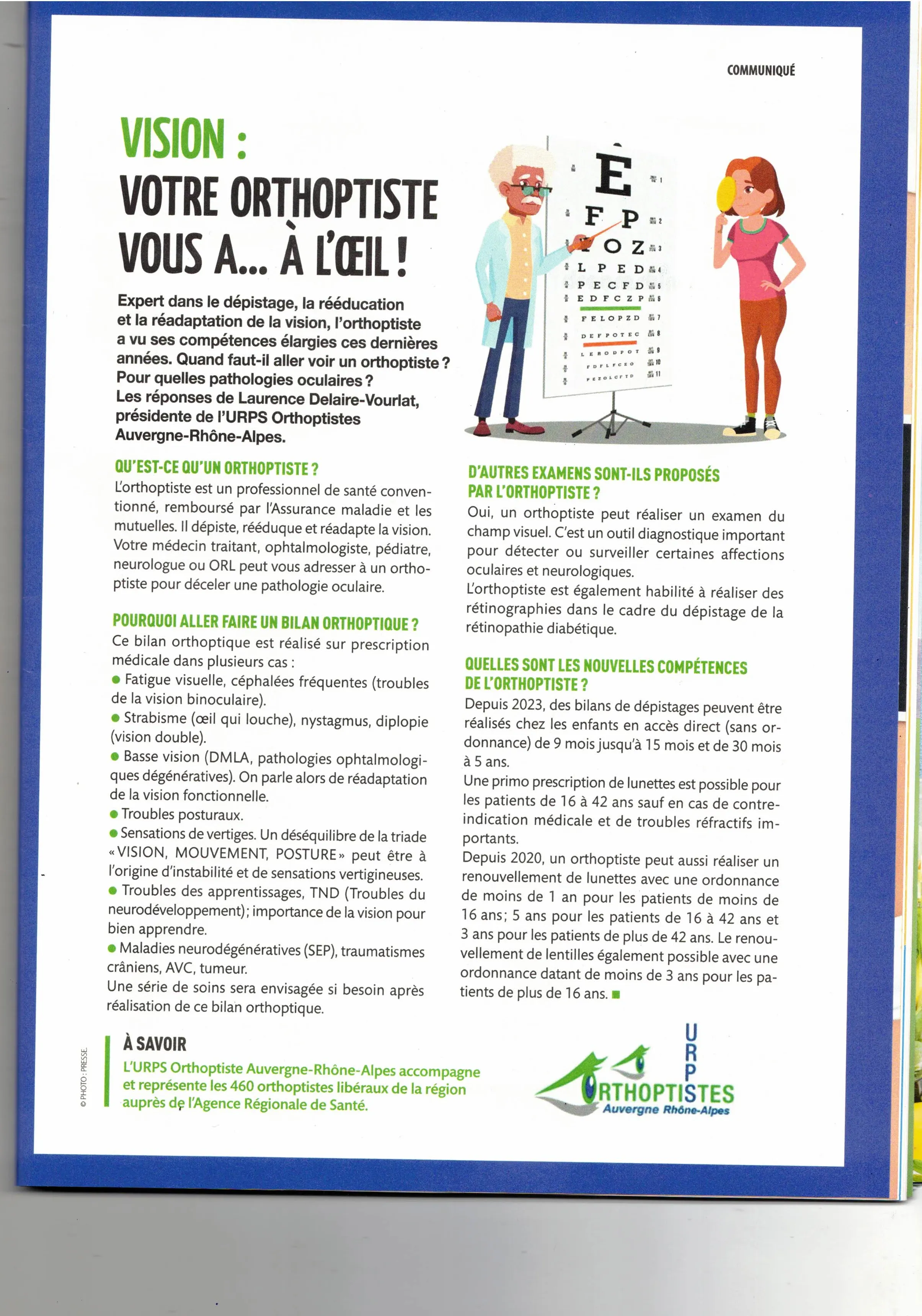 L'Orthoptiste : l'Expert de votre Santé Visuelle